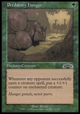 Magic the Gathering MTG Predatory Hunger (117) Exodus   LP