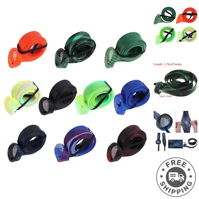 Conjunto protetor de vara de pesca - 10 capas elásticas para fácil organização e cuidado - Imagem 1 de 4