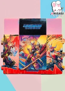 Digimon Card Game - Card Case Agunimon Original Bandai Anime Manga - Picture 1 of 2