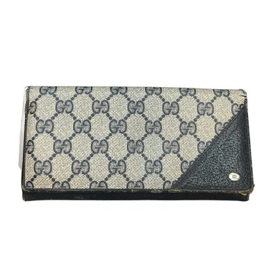 Cartera grande vintage con monograma Gucci Foto 1 de 4