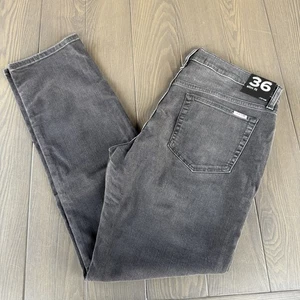 Joes Jeans The Slim Fit Mens Size 36x32 Dark Gray Wash Premium Stretch Denim - Picture 1 of 17