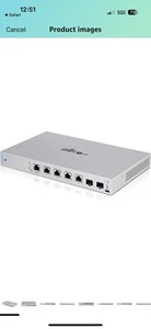 Commutateur Ubiquiti Networks UniFi 6 XG PoE 10G commutateur 6 ports PoE++ US-XG-6POE - Photo 1/4