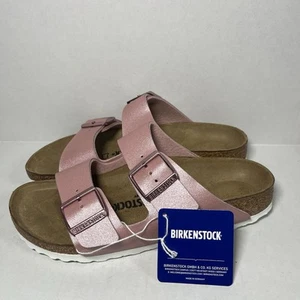 Birkenstock Arizona Pink Women’s Metallic Rose EU 38 - Picture 1 of 3
