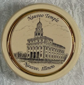 NAUVOO TEMPLE Briefbeschwerer ~ Made in USA ~ handgraviert & fertig LDS Mormone - Bild 1 von 8