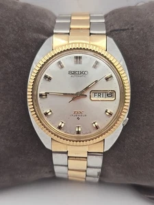 Funktionierende Seiko DX 6106-7047 Automatik Day/Date geriffelte Lünette Herren Armbanduhr - Bild 1 von 6
