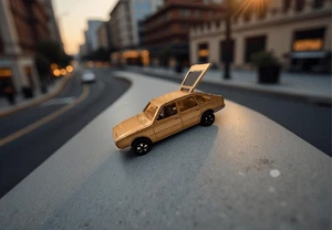 Vintage Simca Majorette 1308 - Tan Diecast Collectible Toy Car - Picture 1 of 5