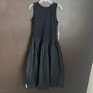 Nuevo Vestido Midi Negro Sin Mangas Truly 4 You Juniors Talla Pequeña - Imagen 1 de 7