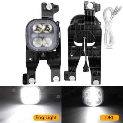 Super Duty LED Bumper Fog Lights With DRL For Ford F-250 F-350 F-450 2008-2010 Foto 1 de 4