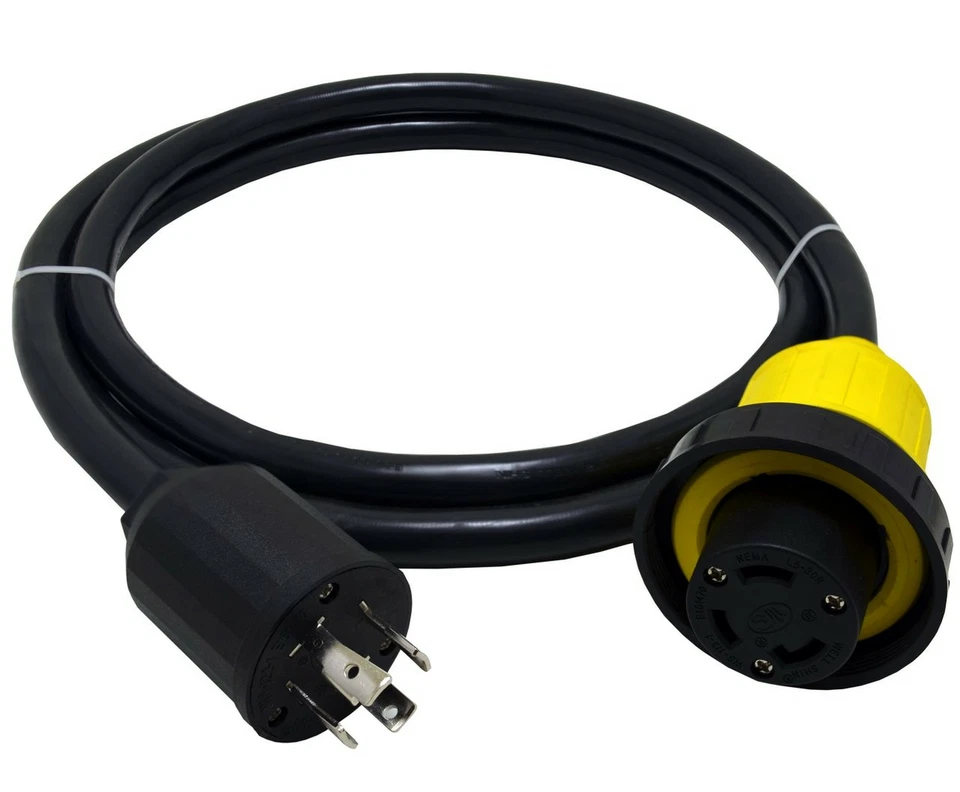 Conntek Outdoor Heavy Duty L14-30 4-Prong Locking Plug, 20-Feet - Image 1 of 1