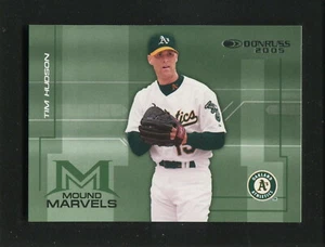 #15 TIM HUDSON, Athletics - 2005 Donruss "Mound Marvels" 200104 - Picture 1 of 3
