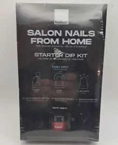 Nailboo Salon Nagel Starter Dip Kit für Maniküre Zum Selbermachen zu Hause, Date Night Neu in Verpackung - Bild 1 von 2