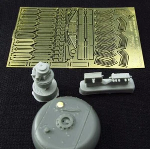 Detalles metálicos MDR4820 - 1/48 - AH-64 Apache. Piezas de resina y PE de radar LongBow - Imagen 1 de 10