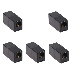 RJ11 Coupler Straight Telephone Inline Coupler RJ11 6P4C Inline Keystone Jack... - Picture 1 of 5