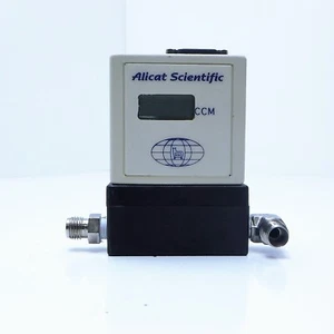 ALICAT SCIENTIFIC MASS FLOW CONTROLLER ELECTRONIC TESTING,1/4" NPT, #PVHI-500CCM - Picture 1 of 1