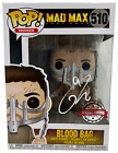 TOM HARDY SIGNED MAD MAX FURY ROAD BLOOD BAG FUNKO POP VINYL #510 JSA