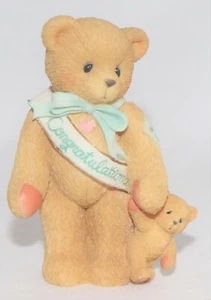 CHERISHED TEDDIES FIGURINE " THIS CALLS FOR A CELEBRATION " 1997 NIB 215910 - Picture 1 of 7