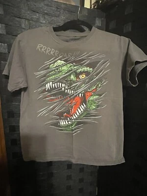 Camiseta Monstruo Verde Vintage Juvenil XL 2012 Marca Gildan Foto 1 de 4