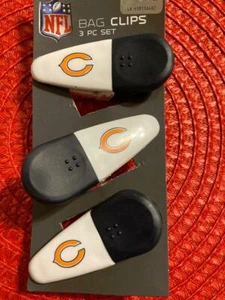3er SET CHIP CLIPS: BÄREN TEAM LOGO, TEAMGEIST, TEAMFARBEN, MAGNETISCH, - Bild 1 von 3
