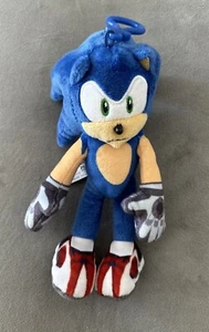 Sonic Prime Sonic the Hedgehog Clip-On Dangler 7 Zoll Plüsch Rucksack - Bild 1 von 5