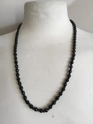 Alte Eisperlenkette 56 cm Vintage in sehr gutem Zustand. - Bild 1 von 4