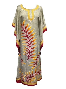 HOLIDAY TOP PLUS SIZE KAFTAN , DRESS FREE SIZE FITS 16,18,20,22,24,26 - Picture 1 of 1