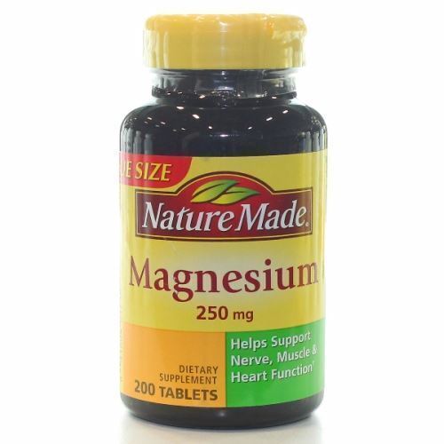 Magnesium 200 Tabs 250 mg by Nature Made