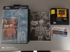 Road rash II (with leaflet + box) - sega mega drive-game EUR-suplice toul