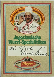 Vlado Stenzel signiert Handball Olympia Gold 1972 Signatur Autogramm signed - Picture 1 of 1