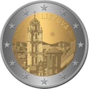 2 euro LITUANIA 2017 - Vilnius, capitale della cultura e dell’arte - Imagen 1 de 1