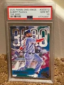 2020 Panini Diamond Kings Albert Pujols PSA 10 The 3000 Cardinals #300012 - Picture 1 of 1