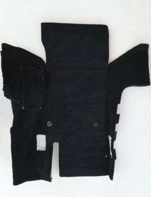 Mercedes W221 S420 alfombra de piso delantero derecho negro A2216800940 - Imagen 1 de 4