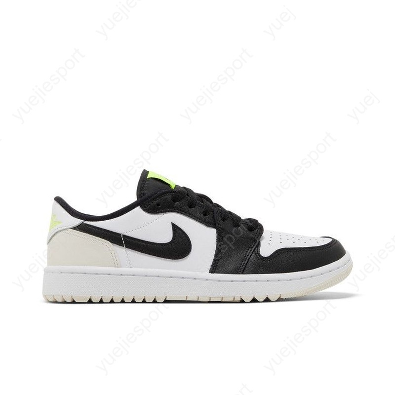 シューズ(男性用) Nike Air Jordan 1 Low Golf Phantom/Volt Jordan 1 Retro Low Golf Phantom Volt Men's - DD9315-108 - US