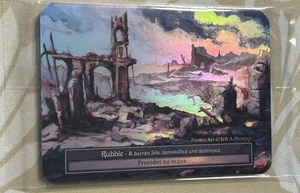 X4 Rubble Foil Promo Playset Sorcery Contested Realm Dust Program Sealed Pack - Picture 1 of 11