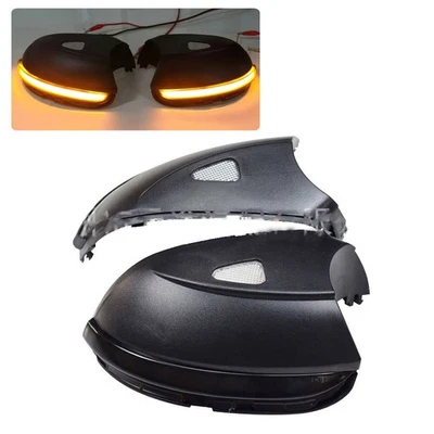 Par de luces de giro del espejo retrovisor lateral para Volkswagen Scirocco Passat Foto 1 de 2