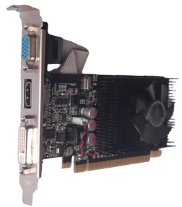 SCHEDA GRAFICA/VIDEO POINT OF VIEW NVIDIA GT520 – 2 GB DDR3, HDMI, DVI-D, VGA - Foto 1 di 9