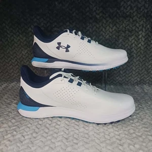 Under Armour UA Drive Fade HOVR Golf Men's Shoes Spikeless 3026922 101 Size 10.5 - Picture 1 of 10