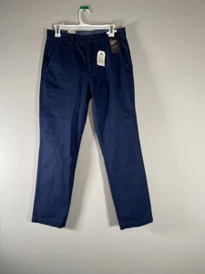 Pantalones chinos Levi's XX AJUSTE AUTÉNTICO para hombre 29 X 30 tiro medio azul nuevos con etiquetas - Imagen 1 de 16