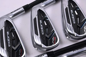 Cobra LTDx One Length Irons / 5-PW+GW+SW / Senior Flex KBS PGI 65 Shafts - Picture 1 of 7