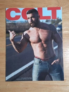 Vintage Colt Studio Magazine Advertising Booklet Gay Interest Model Brain Maier - Foto 1 di 4