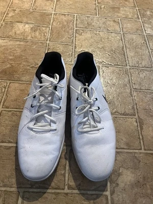 Zapatos de golf Nike Lunar Vapor Pro para hombre blancos negros talla 14 AQ2197 111 con clavos Foto 1 de 4