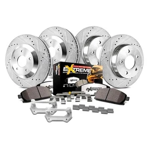 PowerStop BBK-JK-001 Big Brake Kit For Jeep Wrangler JK 2018 Front Rear - Picture 1 of 11