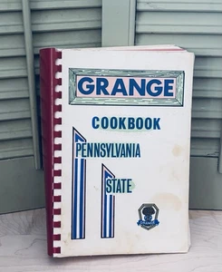 1972 Grange Pennsylvania State College Cookbook Book Over 1500 recipes Vintage - Picture 1 of 16