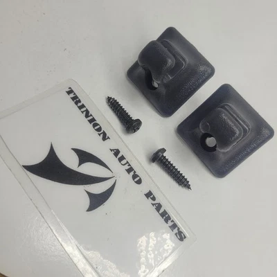 Juego de pares de tornillos gris carbón clip para parasol Ford Mustang 1994-2004 OEM Foto 1 de 4