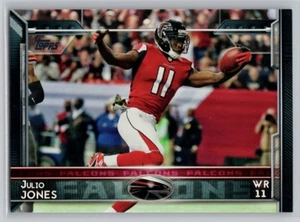 Topps #55A Julio Jones Atlanta Falcons 2015 - Imagen 1 de 2