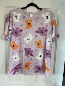 Disney Mickey Ghost, Bat, Pumpkin, Medium Shirt - Picture 1 of 2