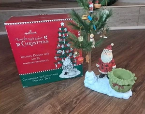 Hallmark Advent Calendar The Night Before Christmas Tree Countdown Ornaments - Picture 1 of 6