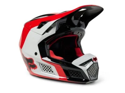 Casco de motocicleta Fox Racing MX moto de cross todoterreno V3 RS efecto Foto 1 de 2