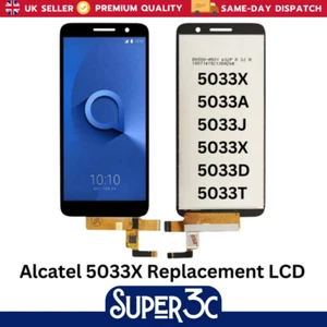 For Alcatel 5033X 5033A 5033J 5033D 5033T LCD Touch Screen Digitizer - UK Stock - Picture 1 of 1