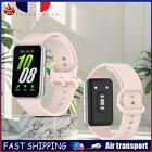 Silicone Strap Replacement Watchband For Samsung Galaxy Fit 3 2024 Pink Fr