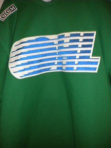 OHL PLYMOUTH WHALERS GAME WORN PRACTICE HOCKEY JERSEY